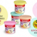 Hmota modelovací Kores Magic Clay 4 x 40 g, pastelové barvy