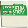 Bloček samolepicí Stick´n Extra Sticky 76x76 mm, žlutý