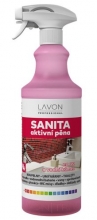 Prostředek čisticí Lavon professional Sanita akt. pěna, 1 l