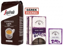 Káva Segafredo Espresso Casa, zrnková, 1 kg, 3 ks - Akce