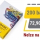 Papír xerografický A4 EuroBasic, 80 g, 200 balíků - Akce